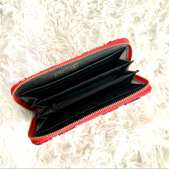 Isabella Rhea woven zip around wallet boho - Picture 5 of 8